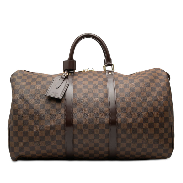 Louis Vuitton Damier Ebene Keepall 50