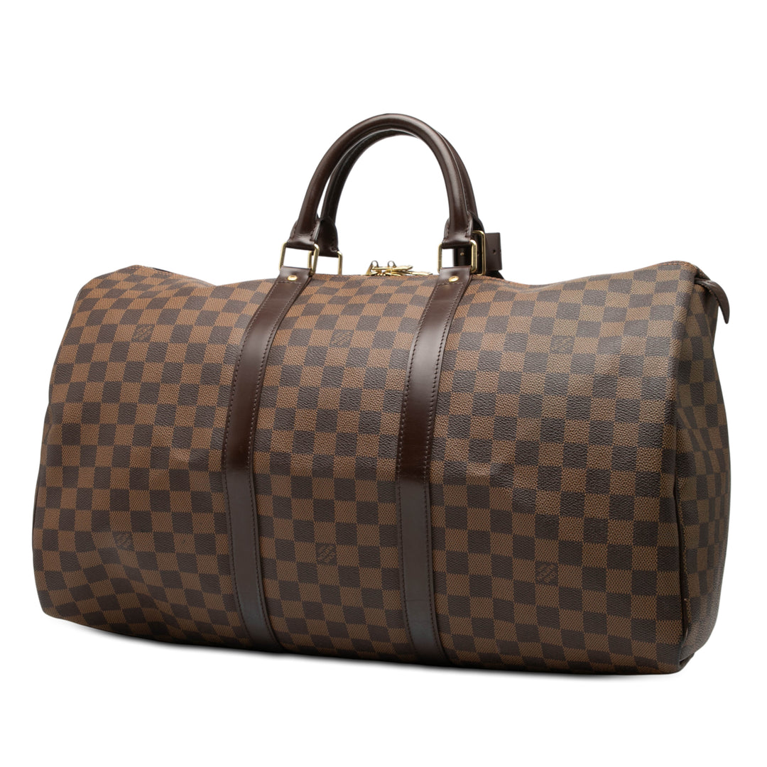 Louis Vuitton Damier Ebene Keepall 50