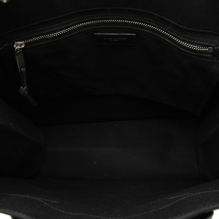 Saint Laurent Toile Rive Gauche North South Cabas