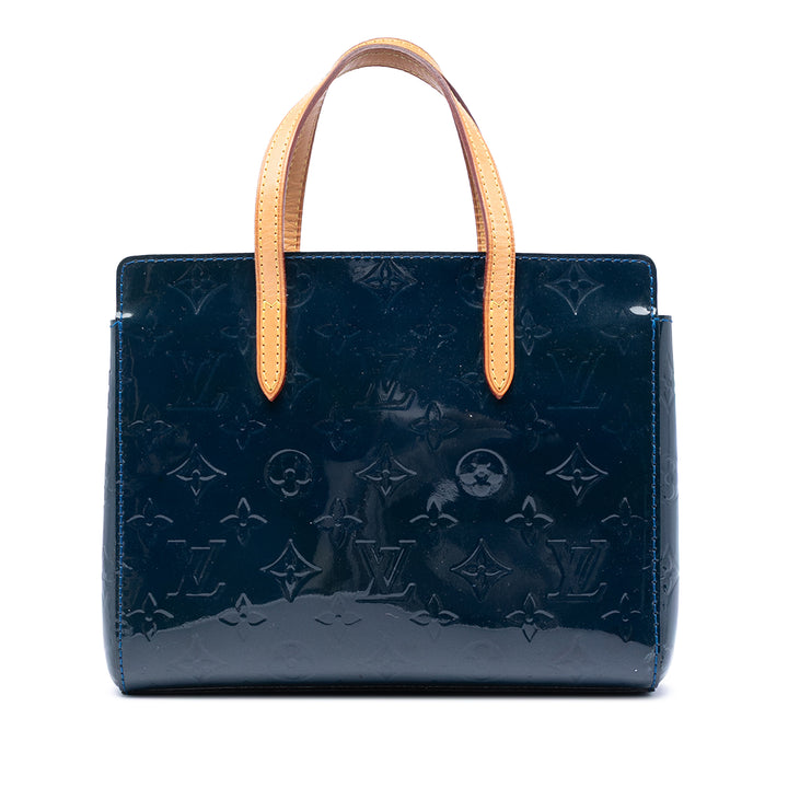 Louis Vuitton Sac à main Catalina Monogram BB Cuir verni Bleu – vue principale – GABY PARIS