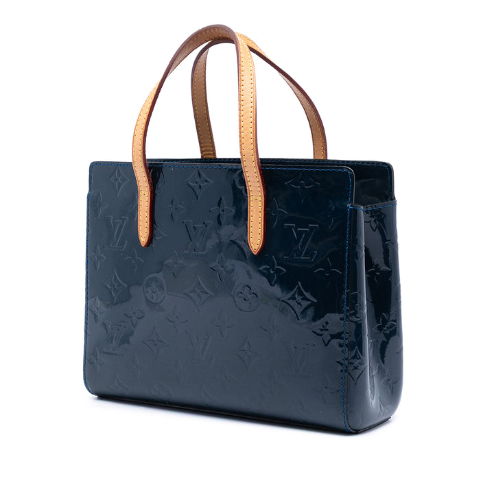 Louis Vuitton Sac à main Catalina Monogram BB Cuir verni Bleu – vue 2 – GABY PARIS