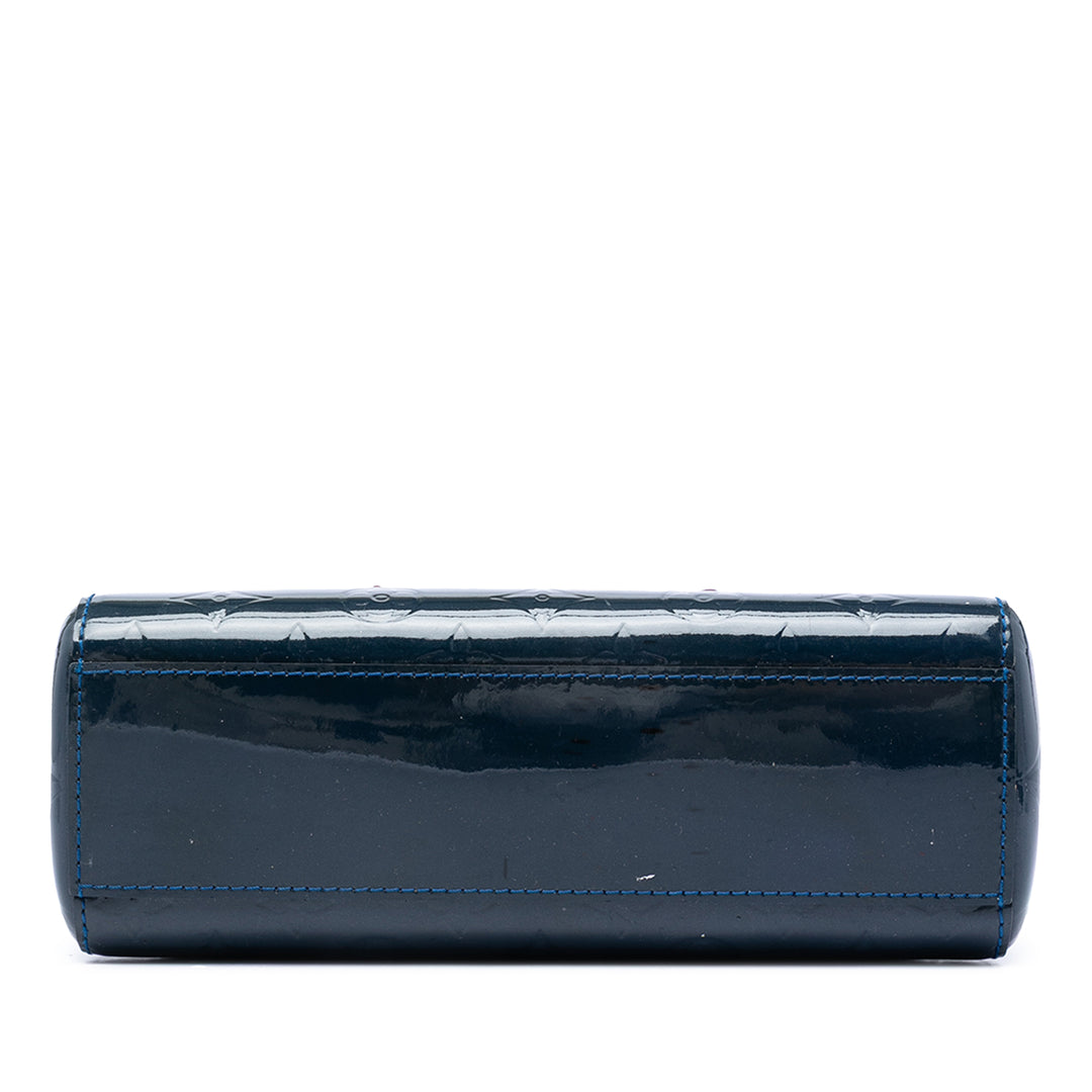 Louis Vuitton Sac à main Catalina Monogram BB Cuir verni Bleu – vue 3 – GABY PARIS