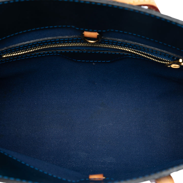 Louis Vuitton Sac à main Catalina Monogram BB Cuir verni Bleu – vue 4 – GABY PARIS