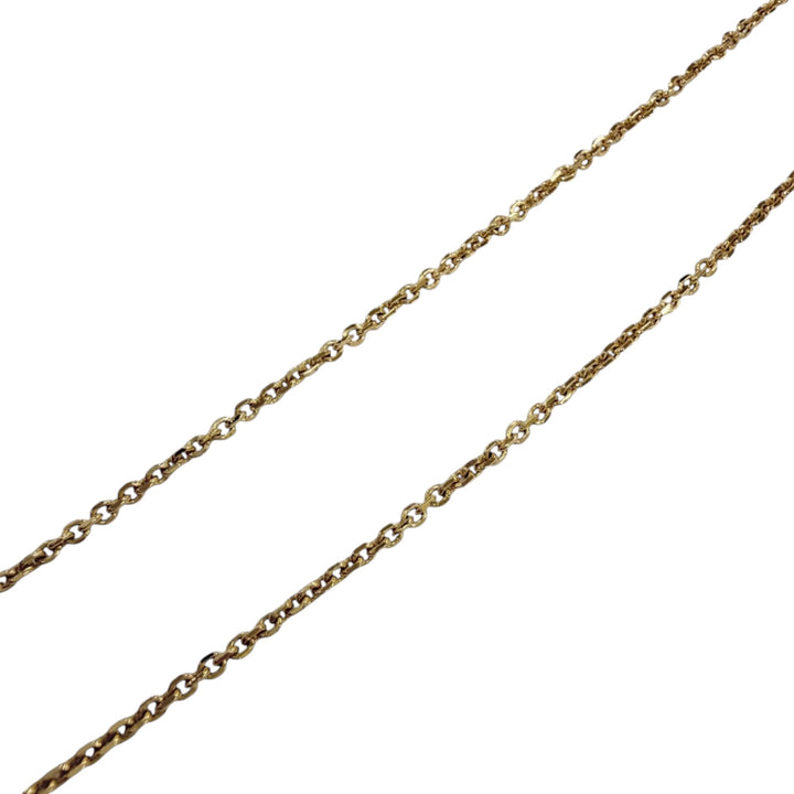 plaqué Perles fantaisie et Strass Clair D Lune Collier Doré