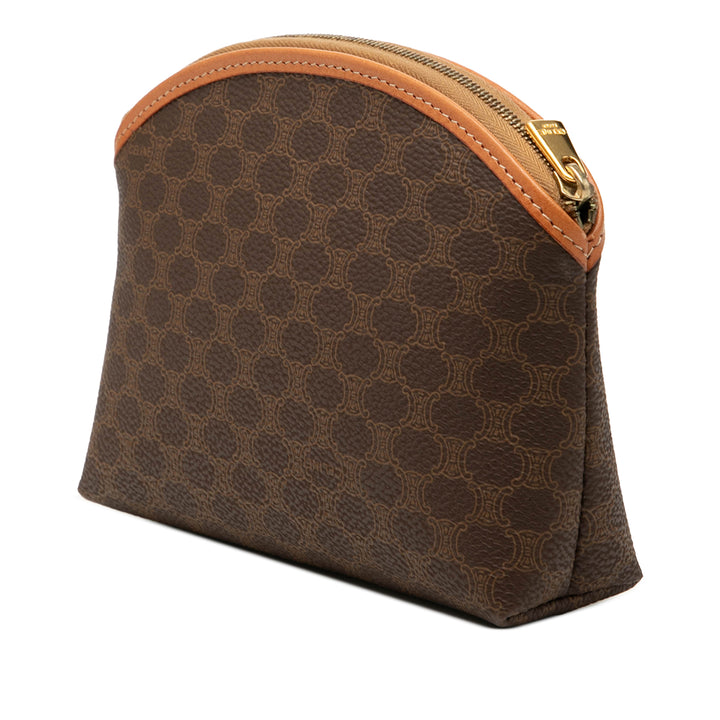 Macadam Pochette Toile enduite Marron