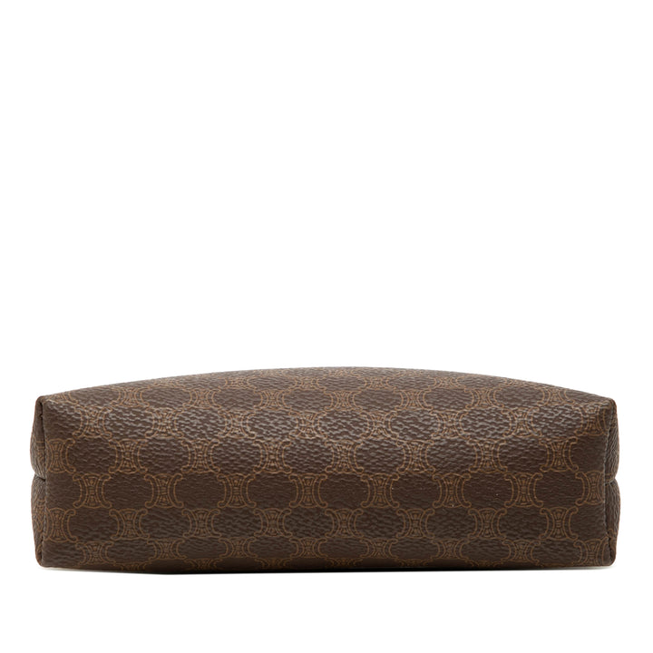 Macadam Pochette Toile enduite Marron