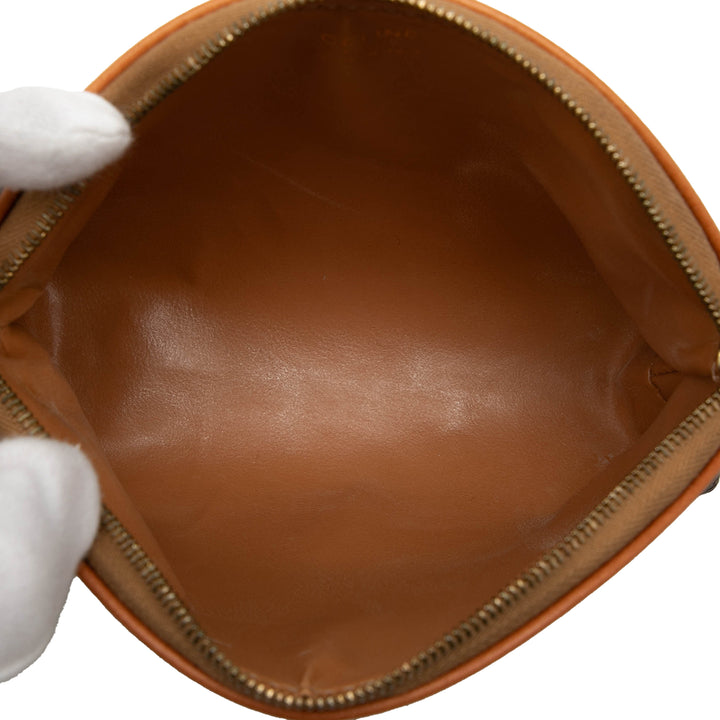 Macadam Pochette Toile enduite Marron