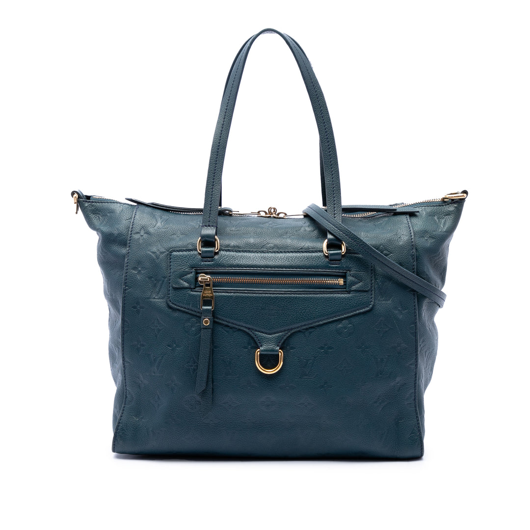 Louis Vuitton Lumineuse PM Monogram Empreinte Bleu – vue principale – GABY PARIS