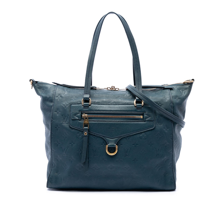 Louis Vuitton Lumineuse PM Monogram Empreinte Bleu – vue principale – GABY PARIS