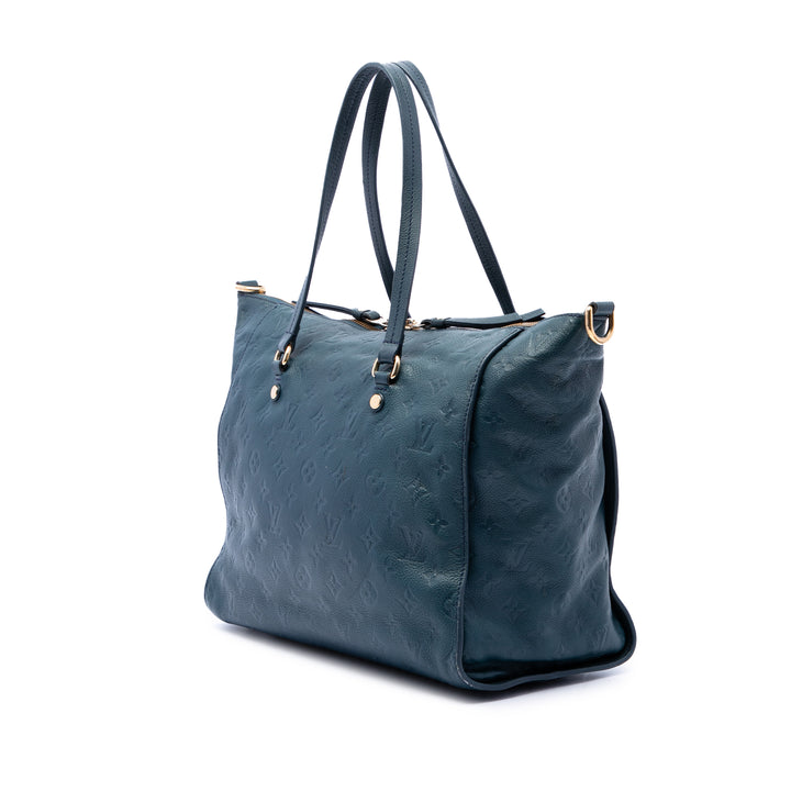 Louis Vuitton Lumineuse PM Monogram Empreinte Bleu – vue 2 – GABY PARIS
