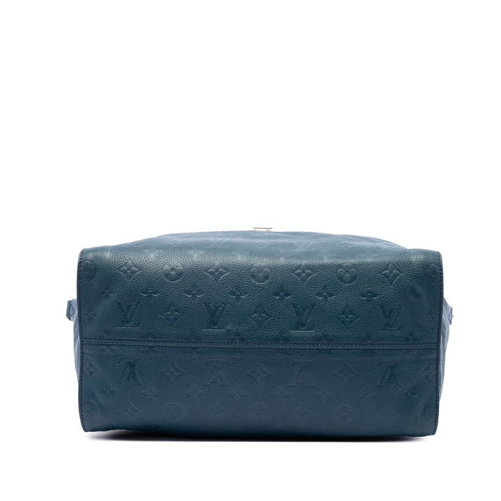 Louis Vuitton Lumineuse PM Monogram Empreinte Bleu – vue 3 – GABY PARIS