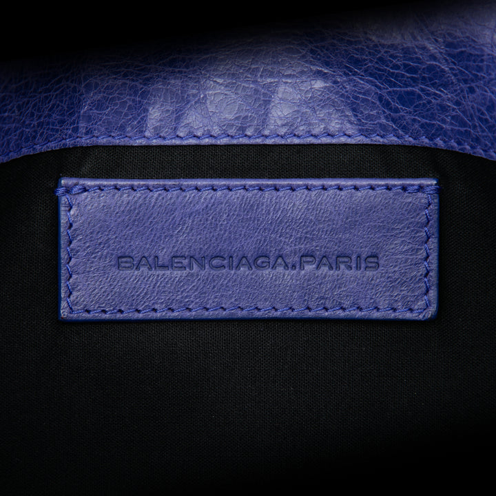 Motocross Giant 21 Enveloppe Pochette Cuir d'agneau Violet
