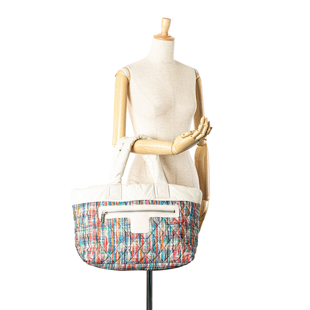 Chanel Imprimé Coco Cocoon Cabas Multi Nylon
