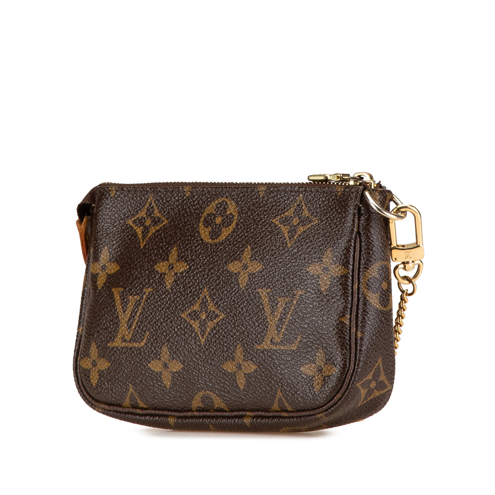 Monogram Trunks and Bags Mini Pochette Accessoires Brown - Gaby Paris