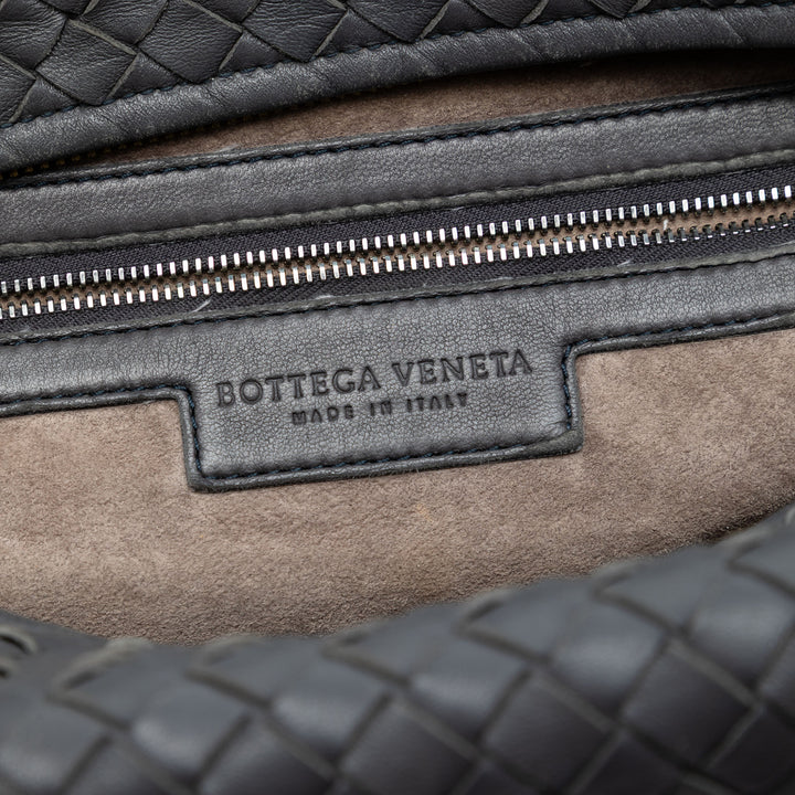Bottega Veneta Nappa Intrecciato Montaigne Boston Sac