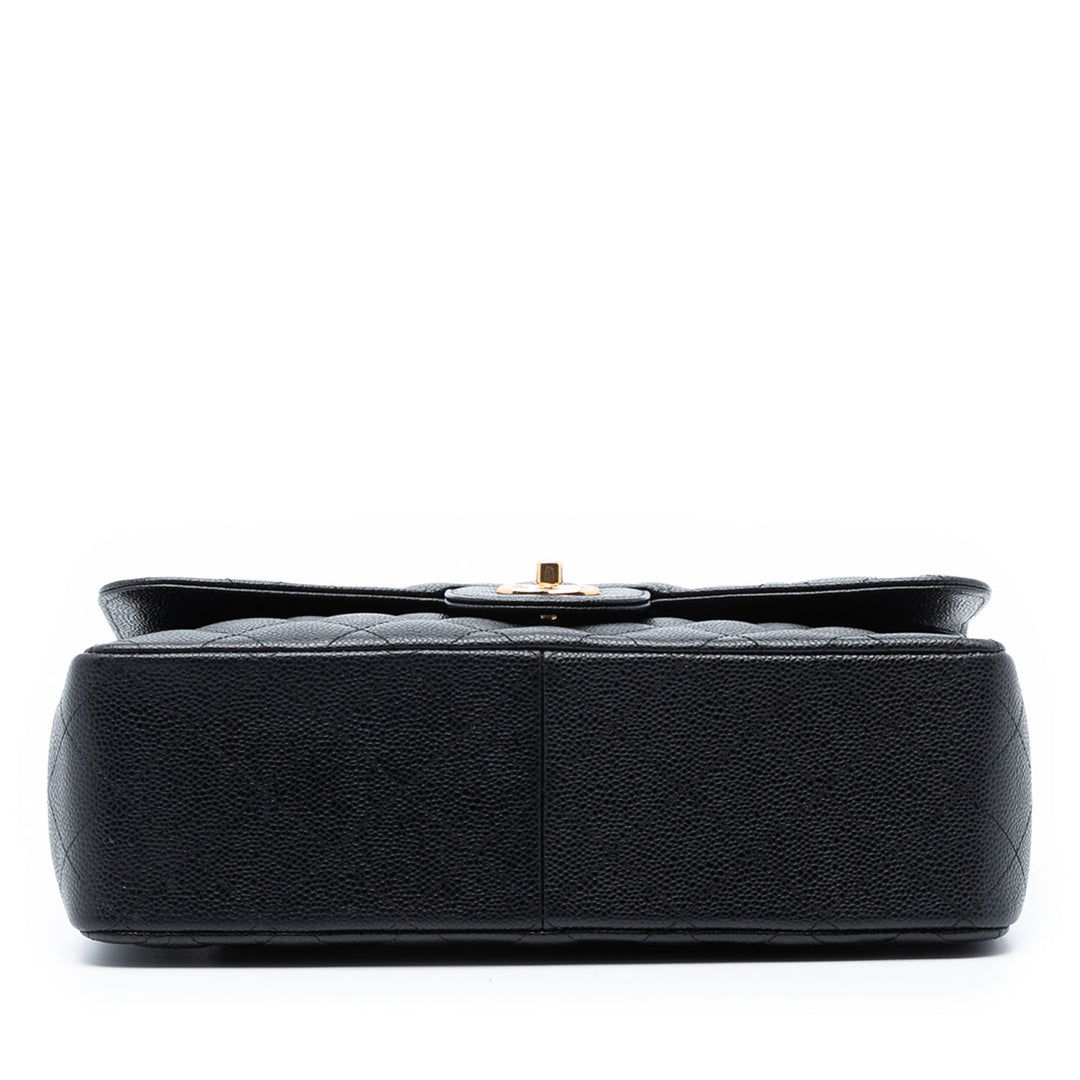 Chanel Jumbo Classic Caviar Double rabat