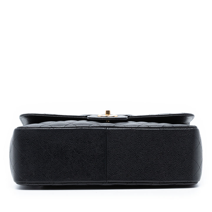 Chanel Jumbo Classic Caviar Double rabat