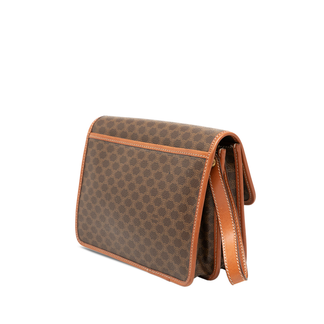 Celine Macadam Coated Toile Pochette