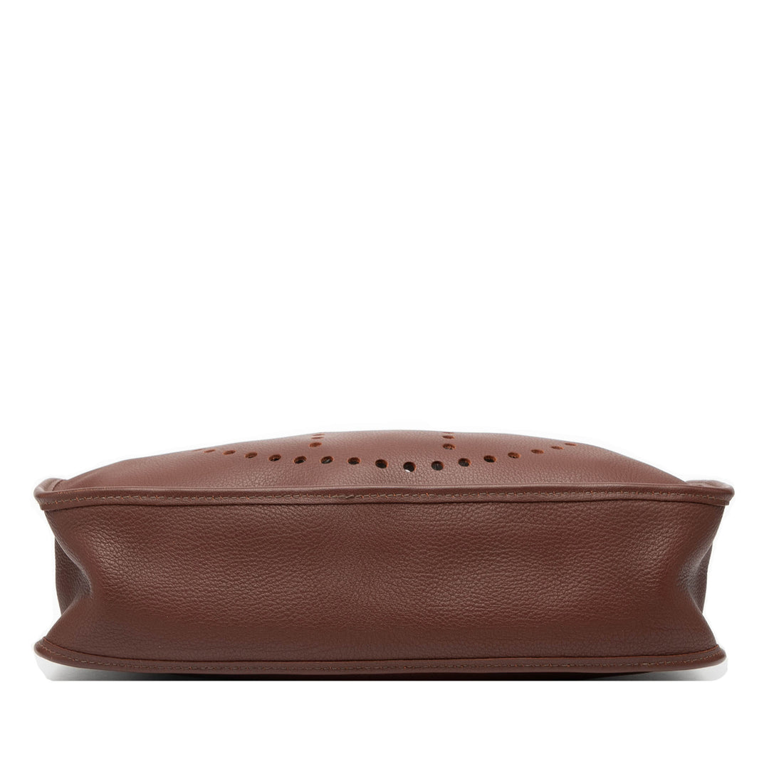 Hermès Sac bandoulière Evelyne I Clémence PM Marron – vue 3 – GABY PARIS