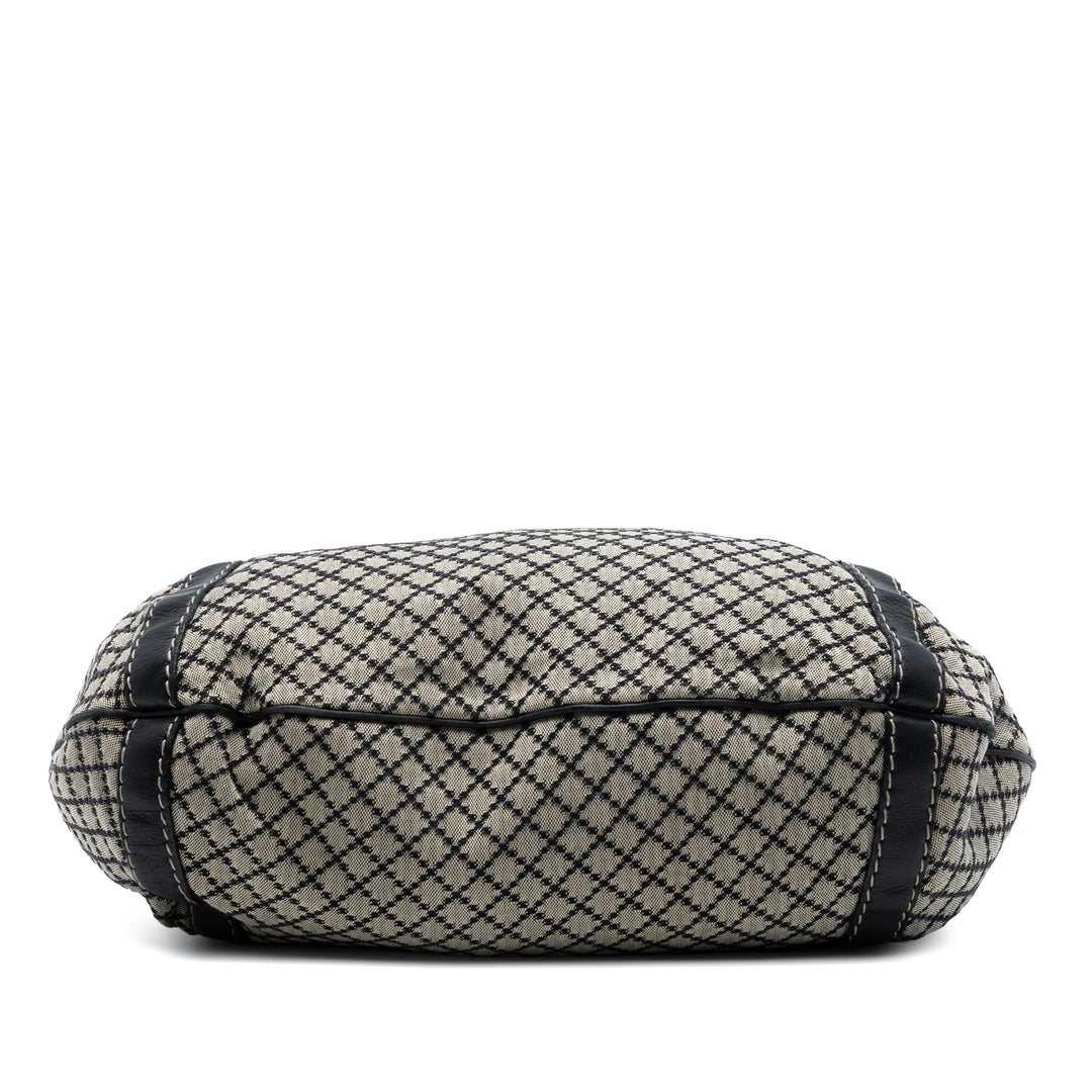 Gucci Diamante Toile Crest Sac