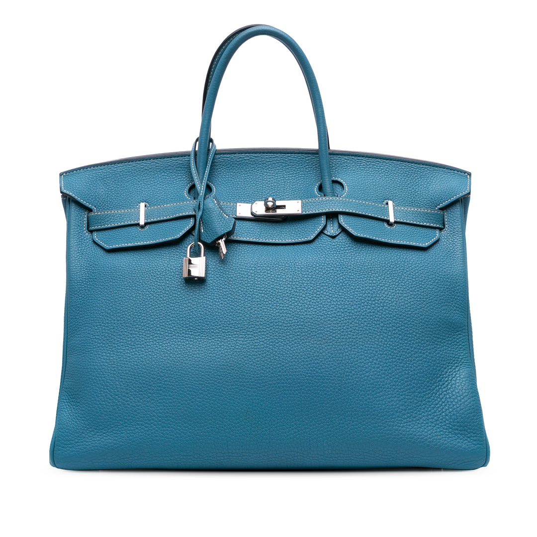 Togo Birkin Retourne 40 Blue - Gaby Paris