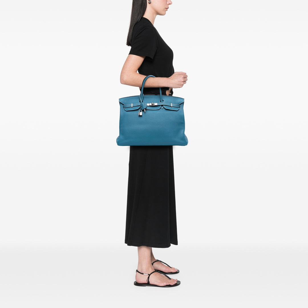 Togo Birkin Retourne 40 Blue - Gaby Paris