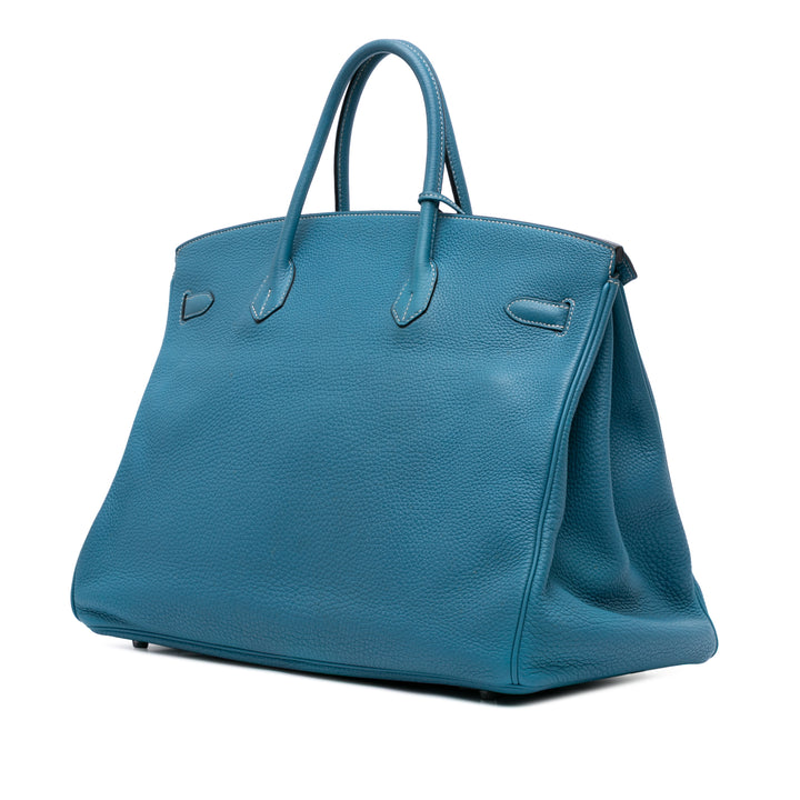 Togo Birkin Retourne 40 Blue - Gaby Paris
