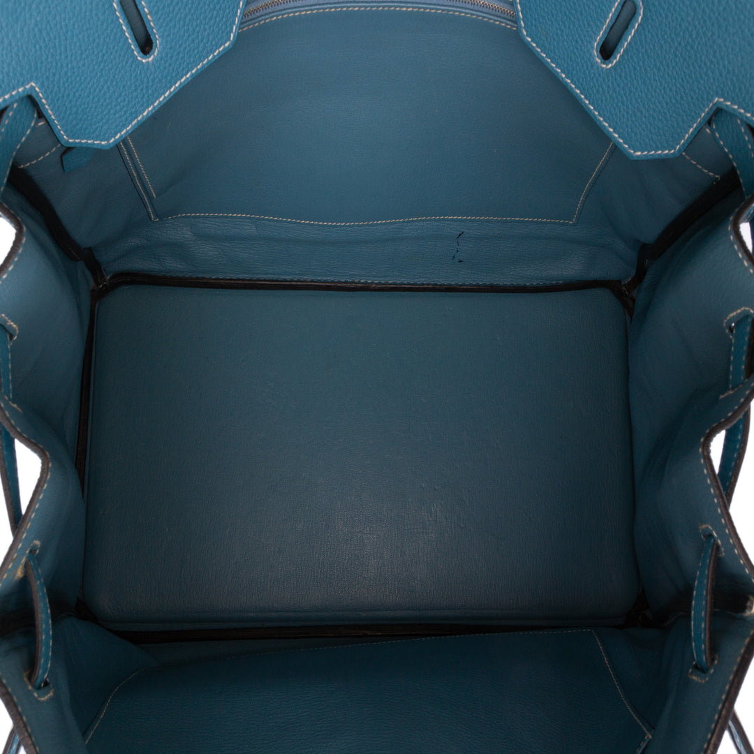 Togo Birkin Retourne 40 Blue - Gaby Paris