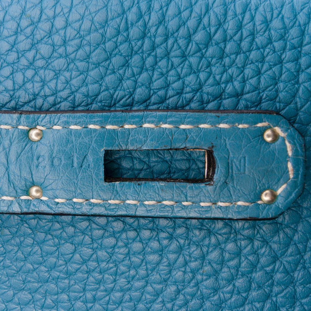 Togo Birkin Retourne 40 Blue - Gaby Paris