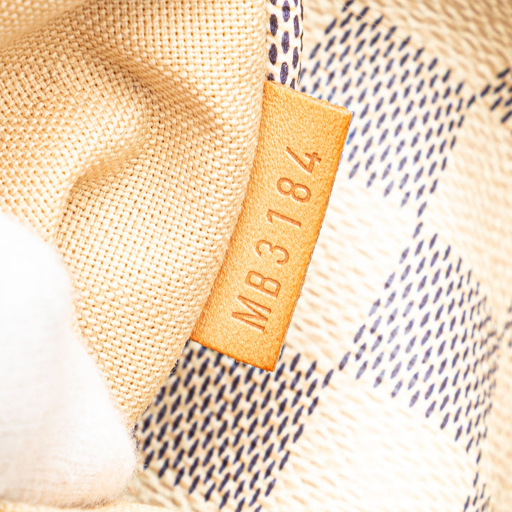 Damier Azur Totally MM White - Gaby Paris