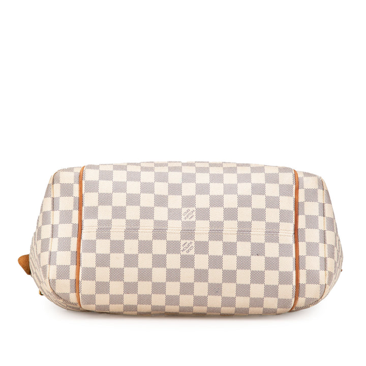 Damier Azur Totally MM White - Gaby Paris