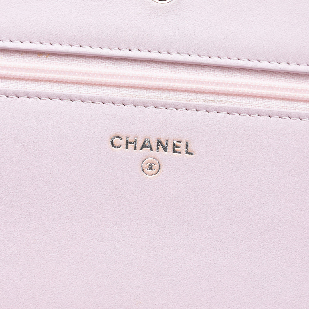 Chanel Toile Deauville Wallet on Chain