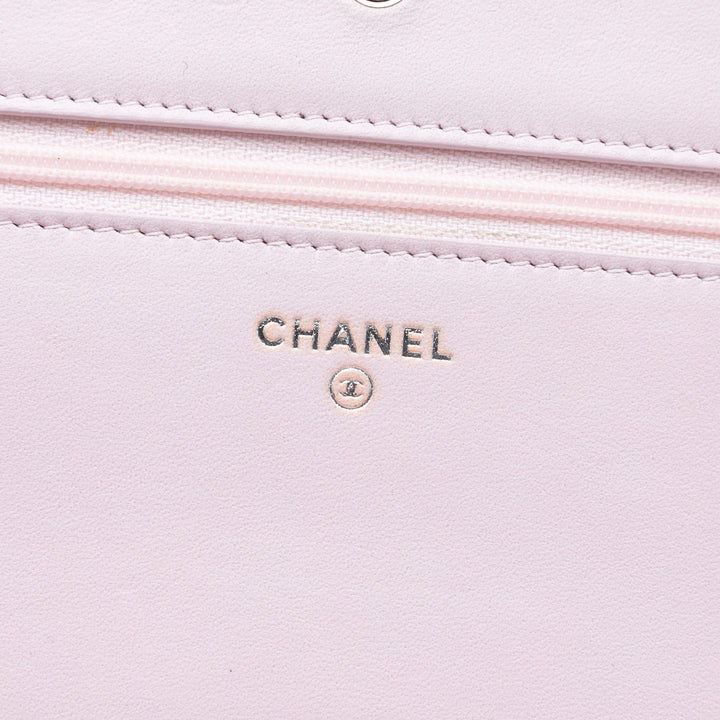 Chanel Toile Deauville Wallet on Chain