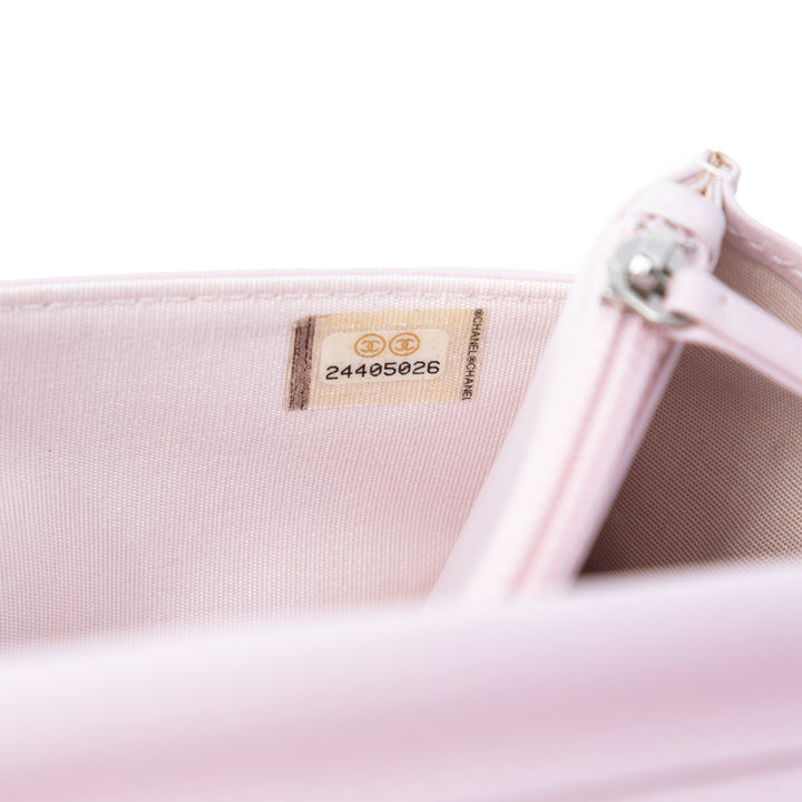Chanel Toile Deauville Wallet on Chain