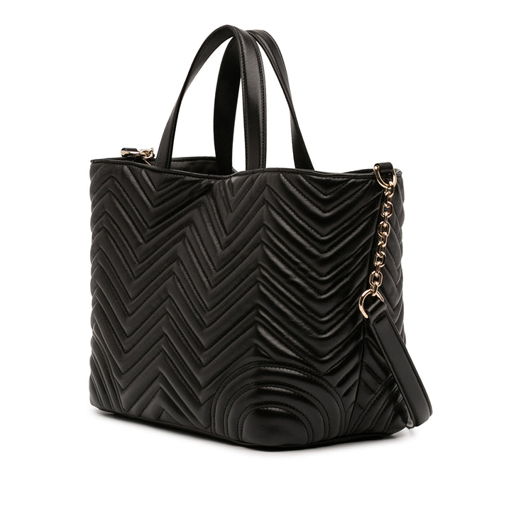 Gucci Medium GG Marmont Matelasse Cuir de veau Betty Cabas