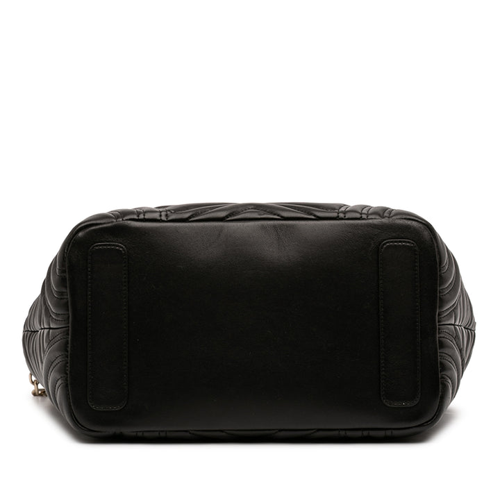 Gucci Medium GG Marmont Matelasse Cuir de veau Betty Cabas