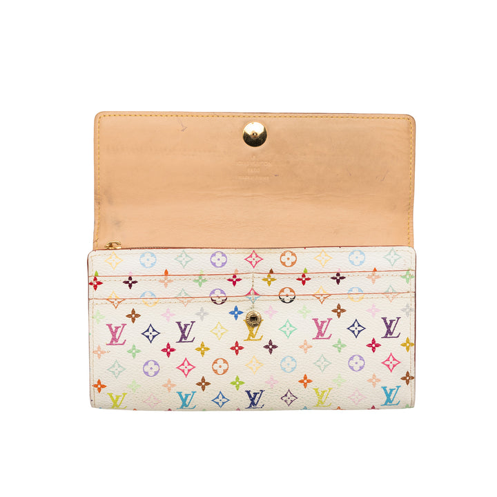 Louis Vuitton Monogram Multicolore Sarah Portefeuille