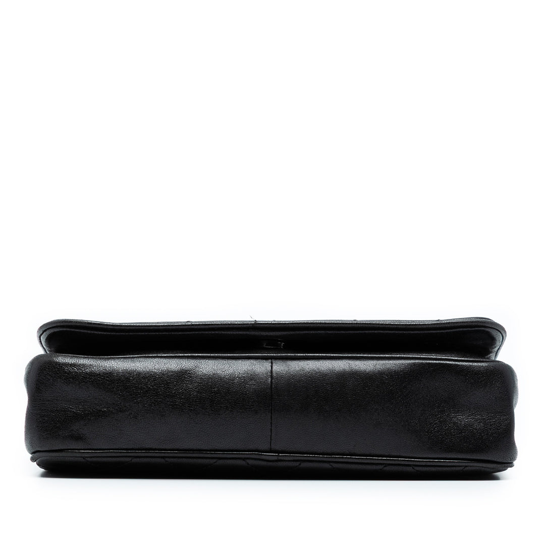 Chanel CC Matelassé Cuir d’agneau Rabat intégral Wallet on Chain