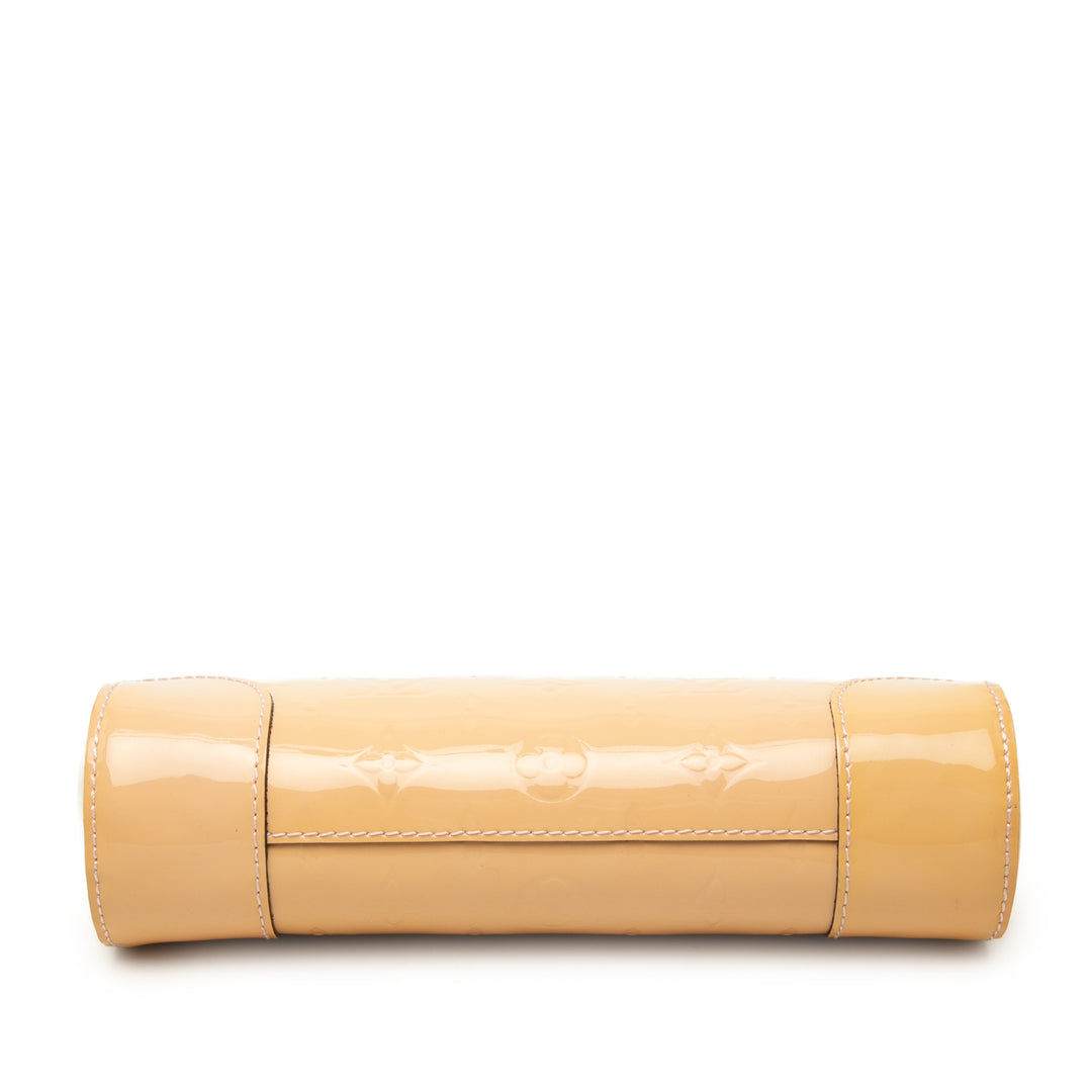 Louis Vuitton Santa Monica Cuir verni Monogram Beige – vue 3 – GABY PARIS