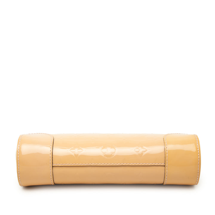 Louis Vuitton Santa Monica Cuir verni Monogram Beige – vue 3 – GABY PARIS