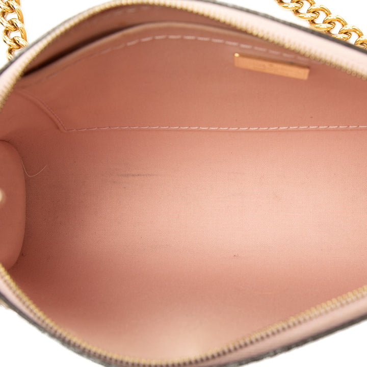 Louis Vuitton Santa Monica Cuir verni Monogram Beige – vue 4 – GABY PARIS