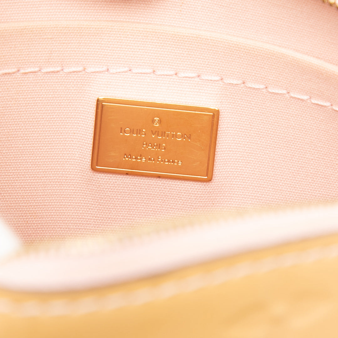Louis Vuitton Santa Monica Cuir verni Monogram Beige – vue 5 – GABY PARIS
