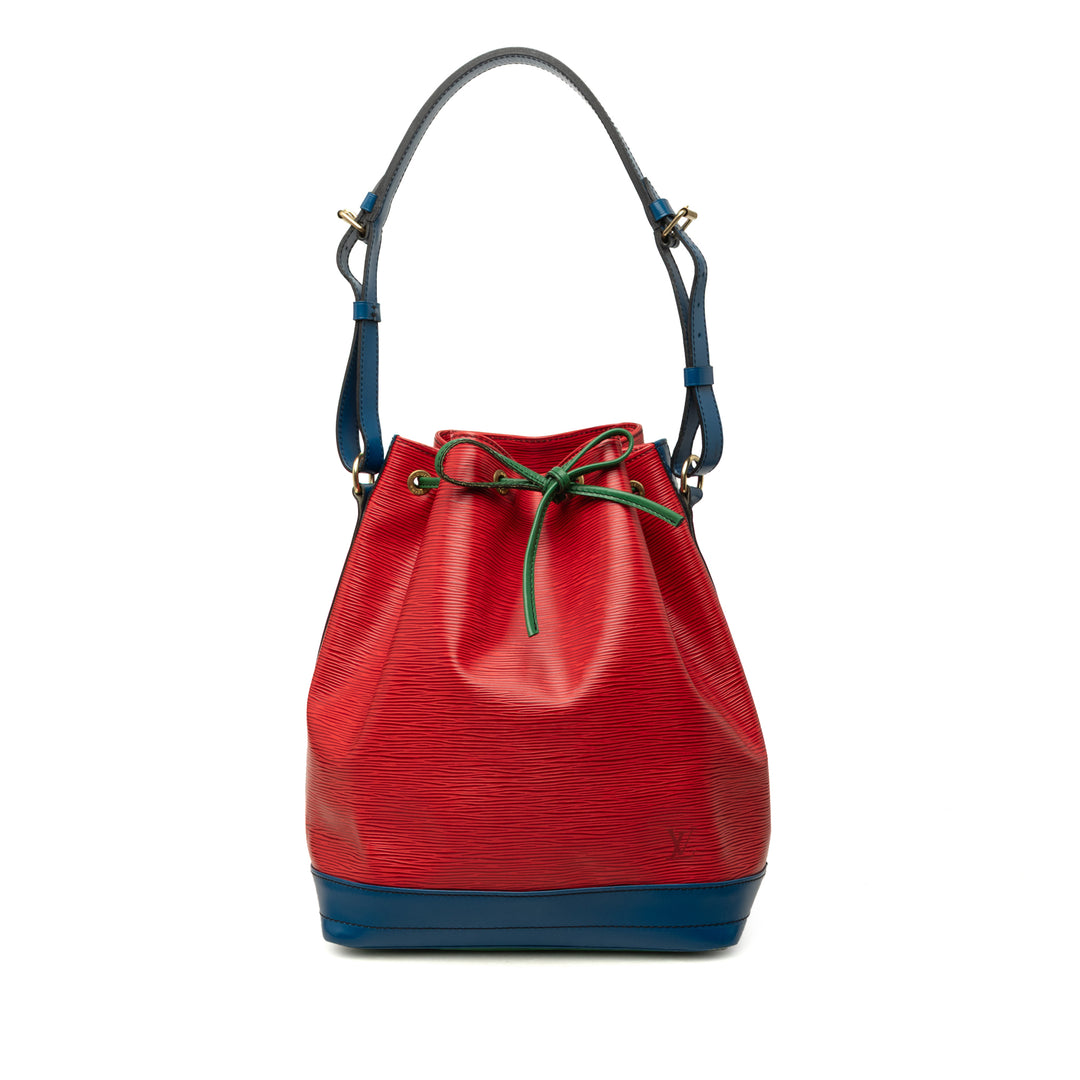 Louis Vuitton Tricolore Noe GM Épi Rouge – vue principale – GABY PARIS