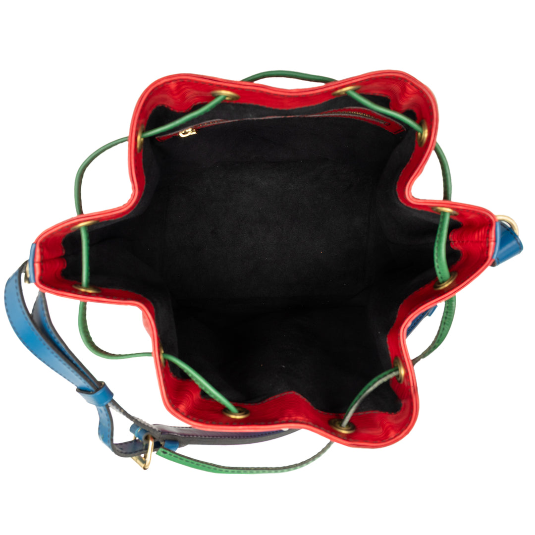 Louis Vuitton Tricolore Noe GM Épi Rouge – vue 4 – GABY PARIS