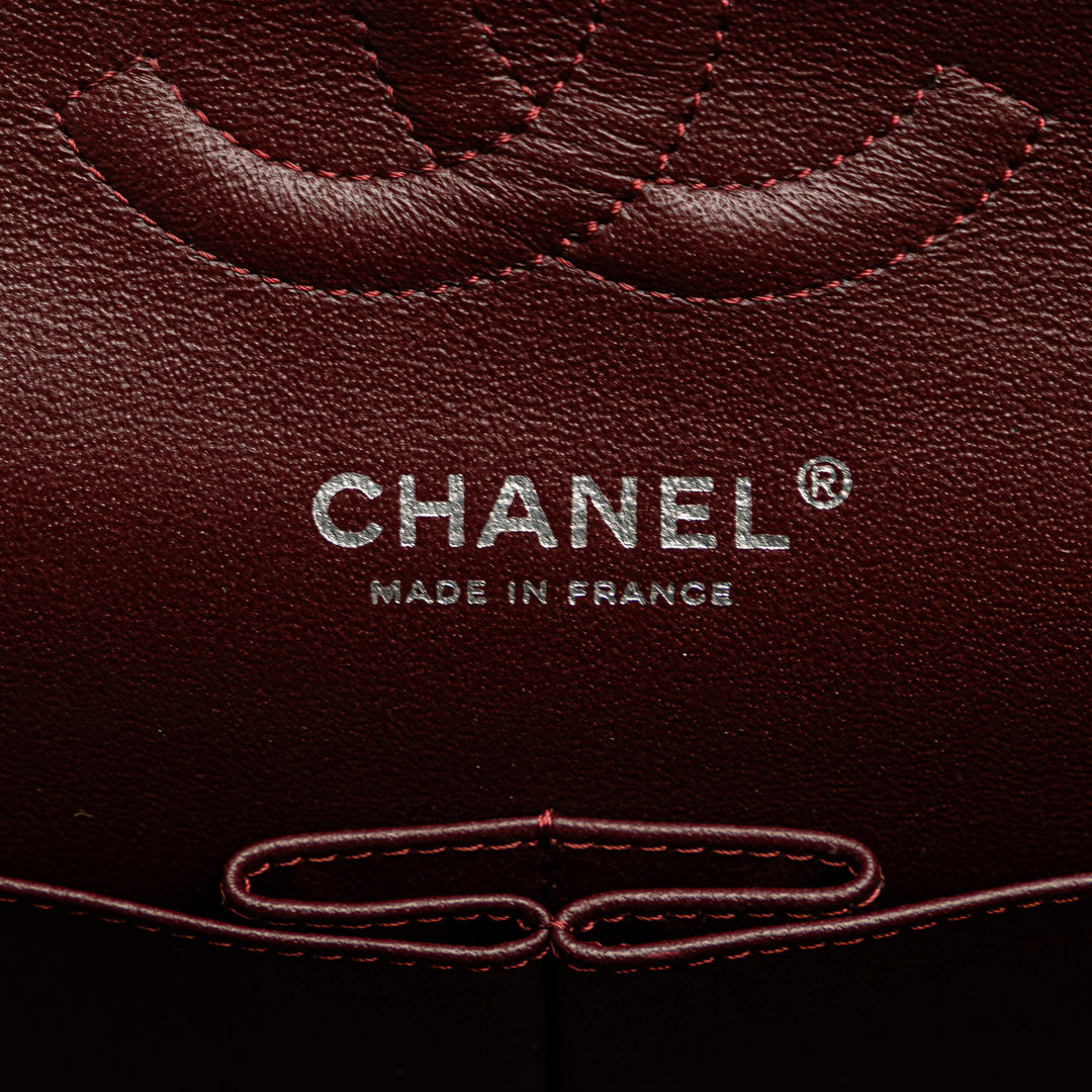 Chanel Medium Classic Caviar Double rabat Noir