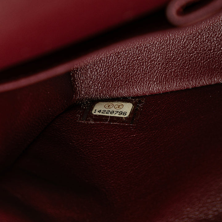 Chanel Medium Classic Caviar Double rabat Noir