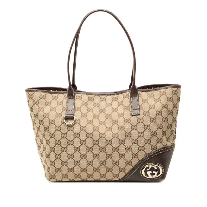 Gucci GG Toile New Britt Cabas