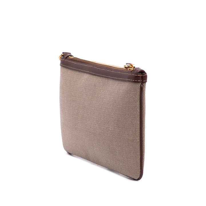 Canvas Canapa Logo Pouch Brown - Gaby Paris