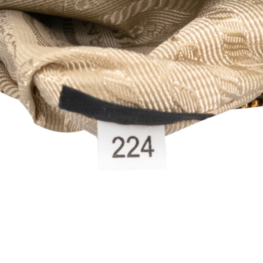 Canvas Canapa Logo Pouch Brown - Gaby Paris