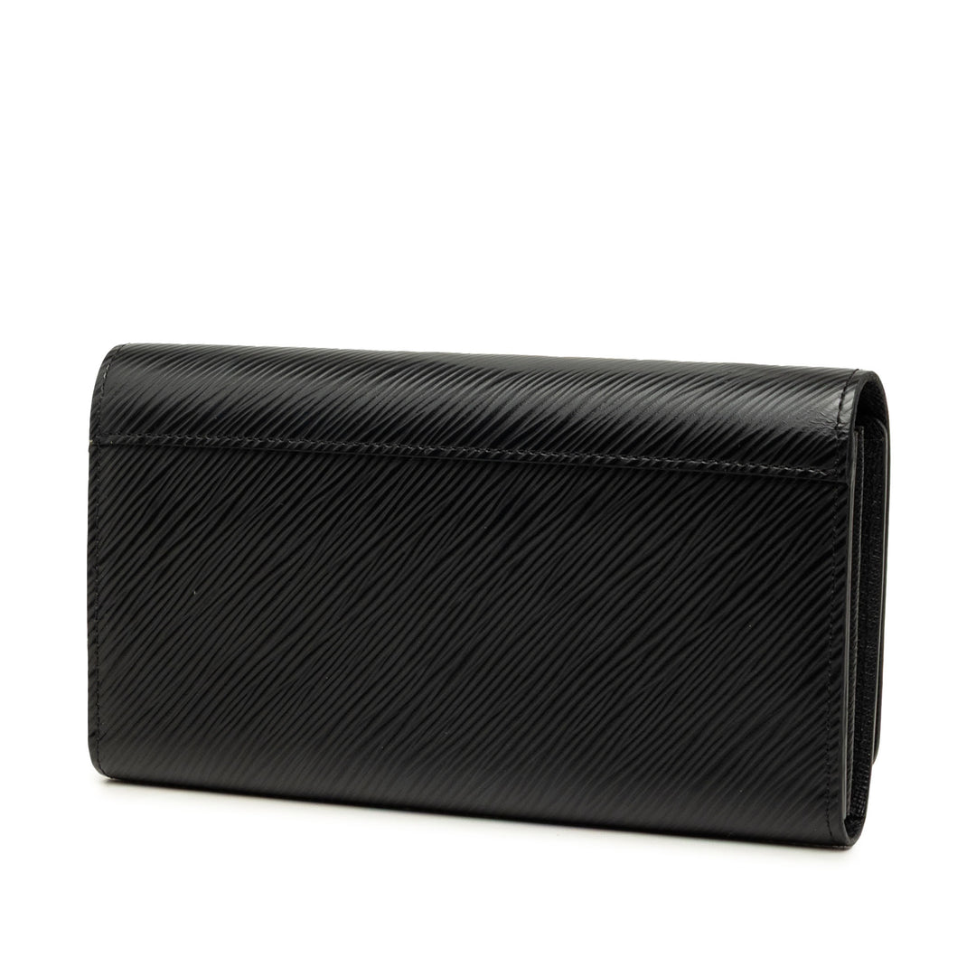 Twist Portefeuille long Épi Noir